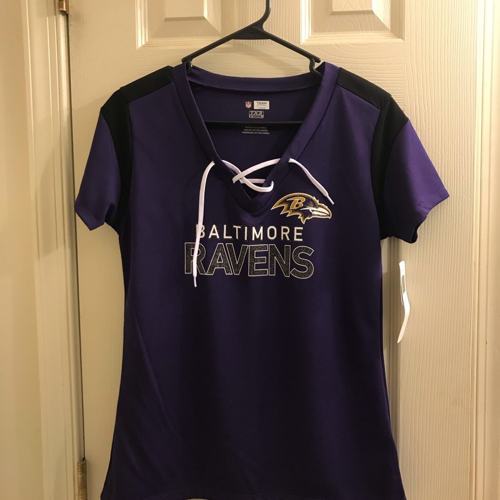Womens Baltimore Ravens tshirt jersey NFL